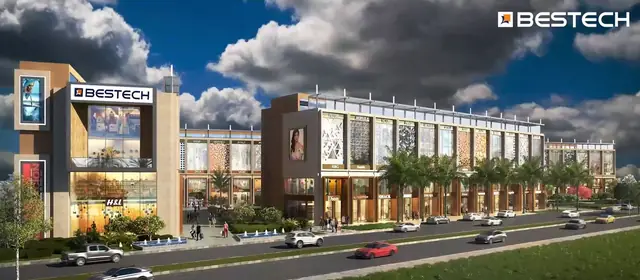 Bestech Central Boulevard — elevation render, Sector 88 Gurugram