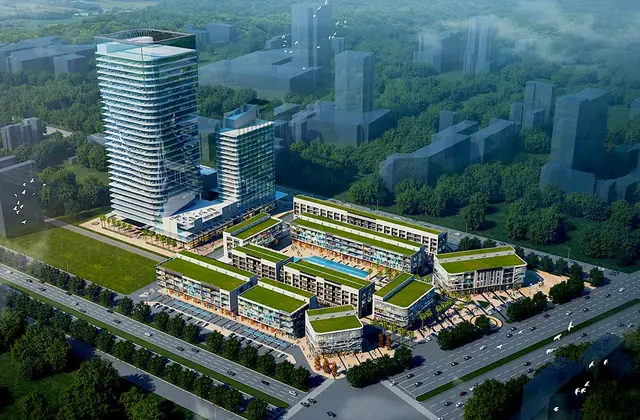 Capital One Global — elevation render, Sector 73 Gurugram