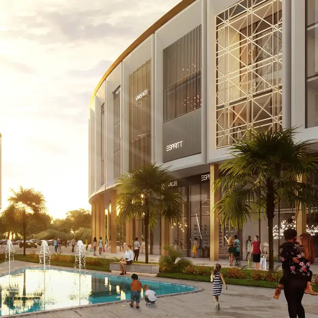 DLF Gardencity Central — elevation render, Sector 84 Gurugram
