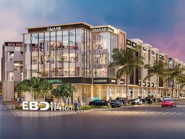 Emaar EBD 114 NXT — elevation render, Sector 114 Gurugram