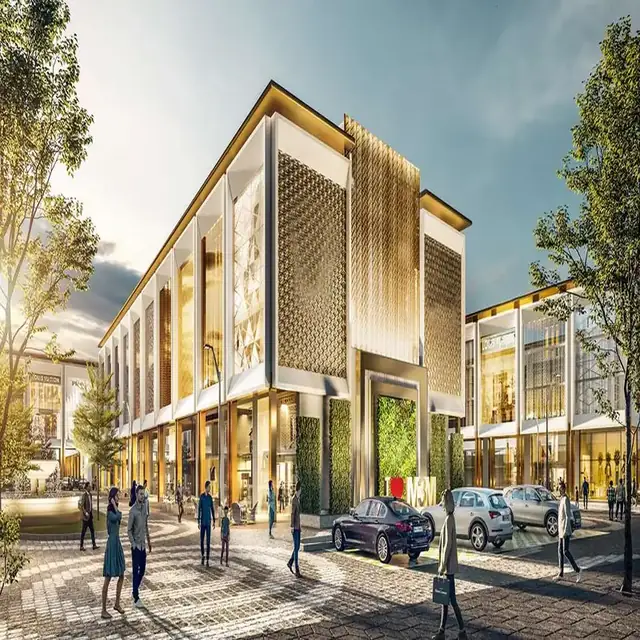 M3M 114 Market — elevation render, Sector 114 Gurugram
