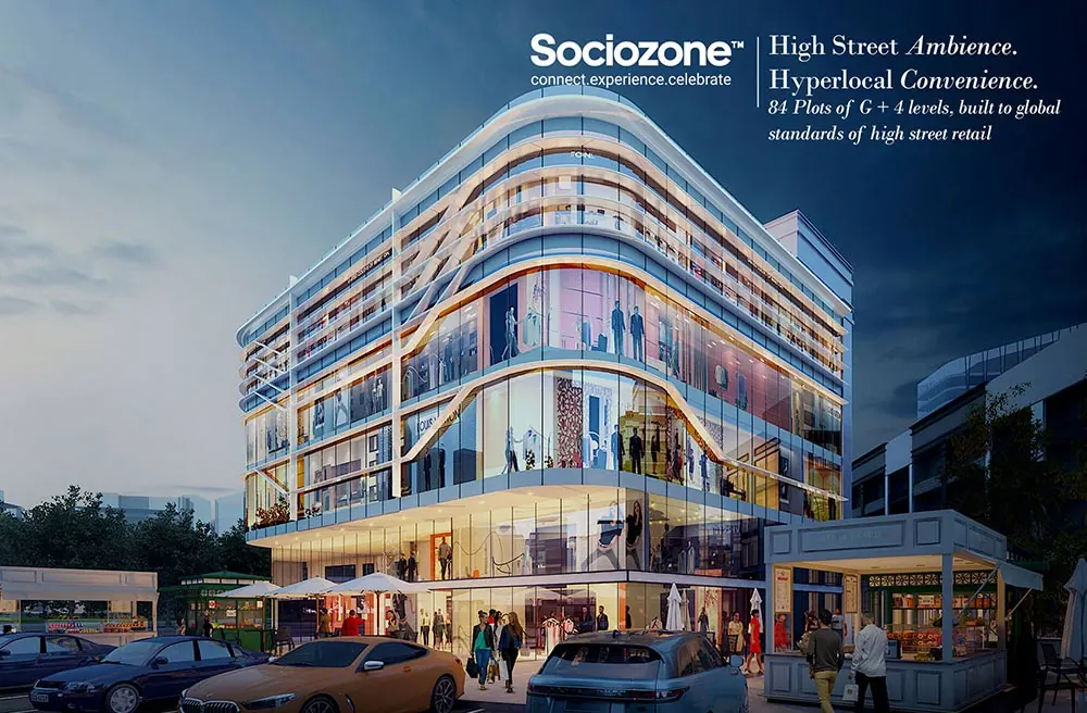 Capital One Global SCO aerial render, Sector 73 Gurugram