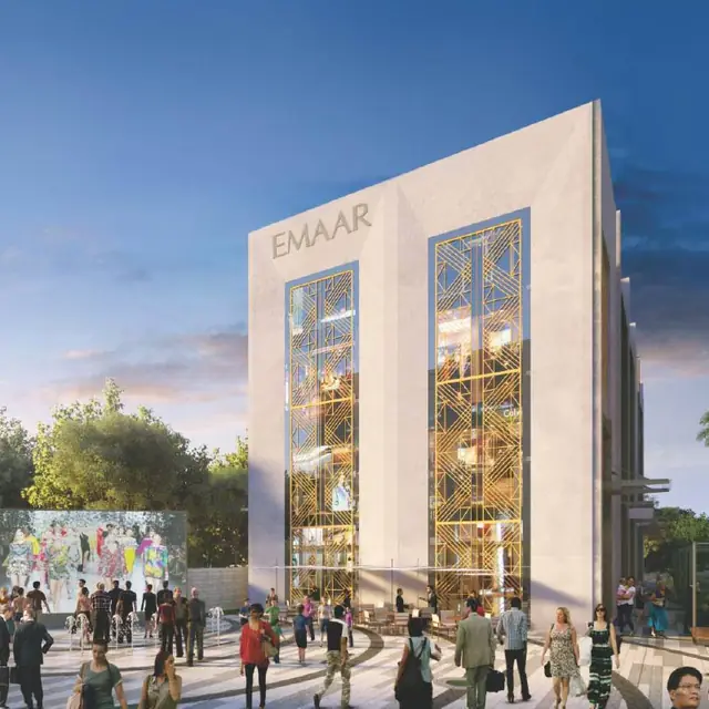 Emaar EBD 65 — Emaar-branded facade (design render)