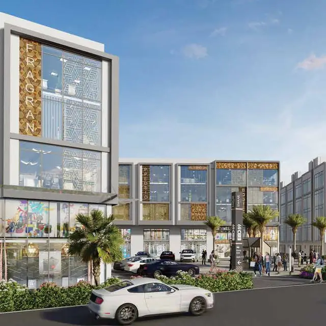Emaar EBD 89 - road-facing frontage render (design render)