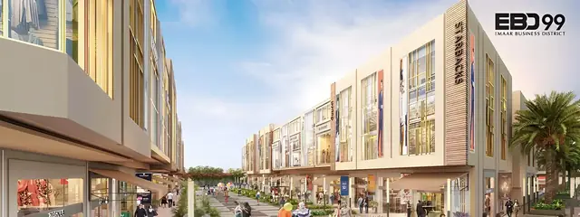Emaar EBD 99 - SCO elevation with EBD 99 branding (design render)
