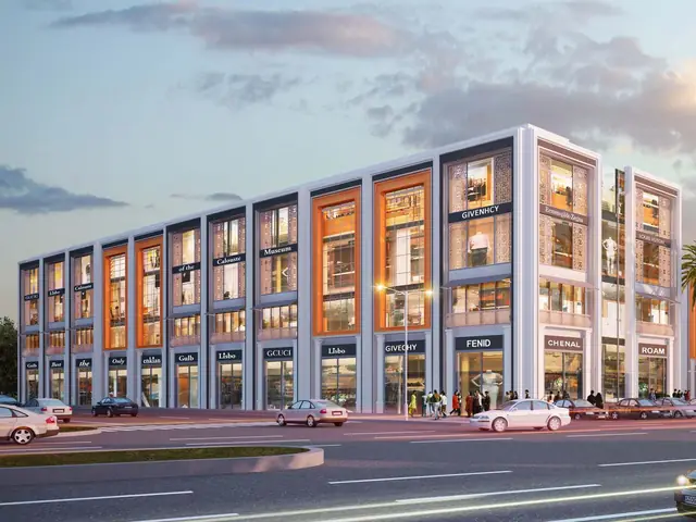 Pyramid Grand Vista 73 - four-storey SCO facade with branded shopfronts (design render)