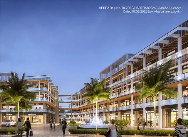 Reach Bazaria 68 — scenic open area between SCO blocks (design render)
