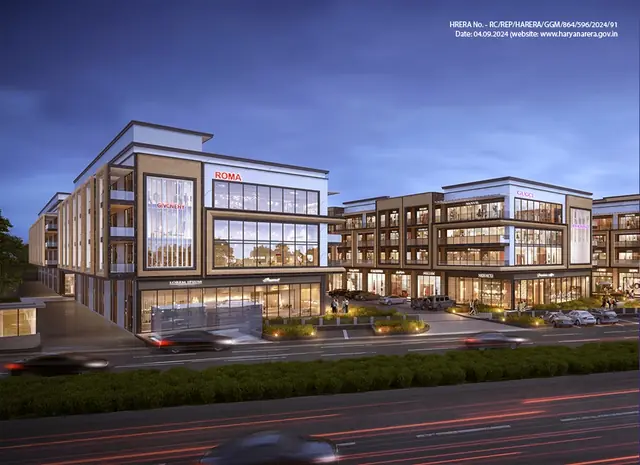 Reach Buzz 114 — imposing frontage along the main road (design render)