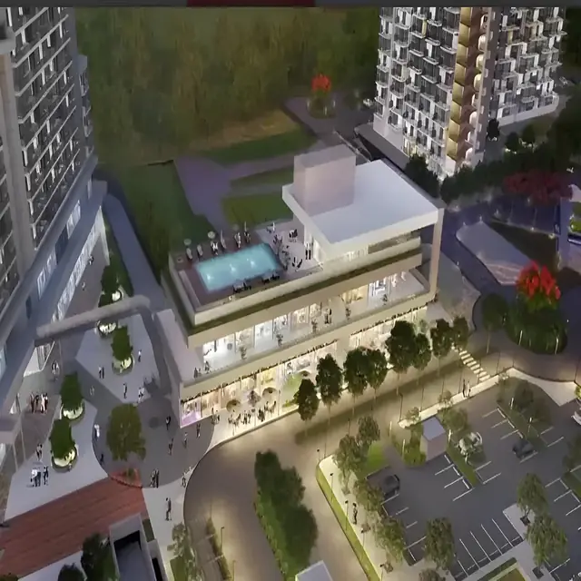 WTC Plaza Business District 106 — elevation render, Sector 106 Gurugram