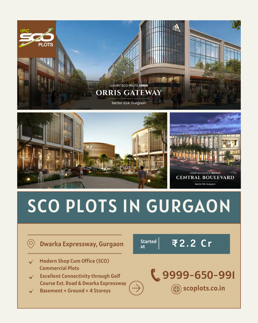 SCO Plots in Gurgaon A New Trend, Changing the Face of Real Estate